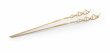 Askese des Luxus / Goldene Essstäbchen (Doppelhelix), 2013 